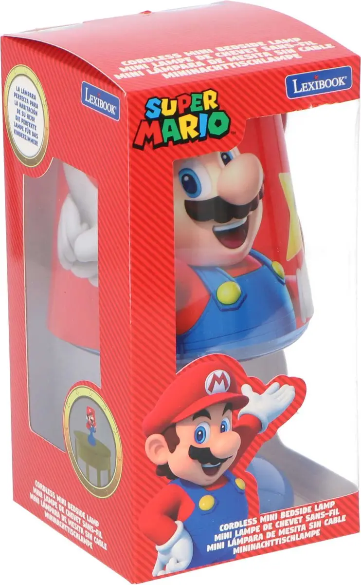 Lexibook Super Mario Draagbaar Mini Bedlampje - afbeelding 4 van 6