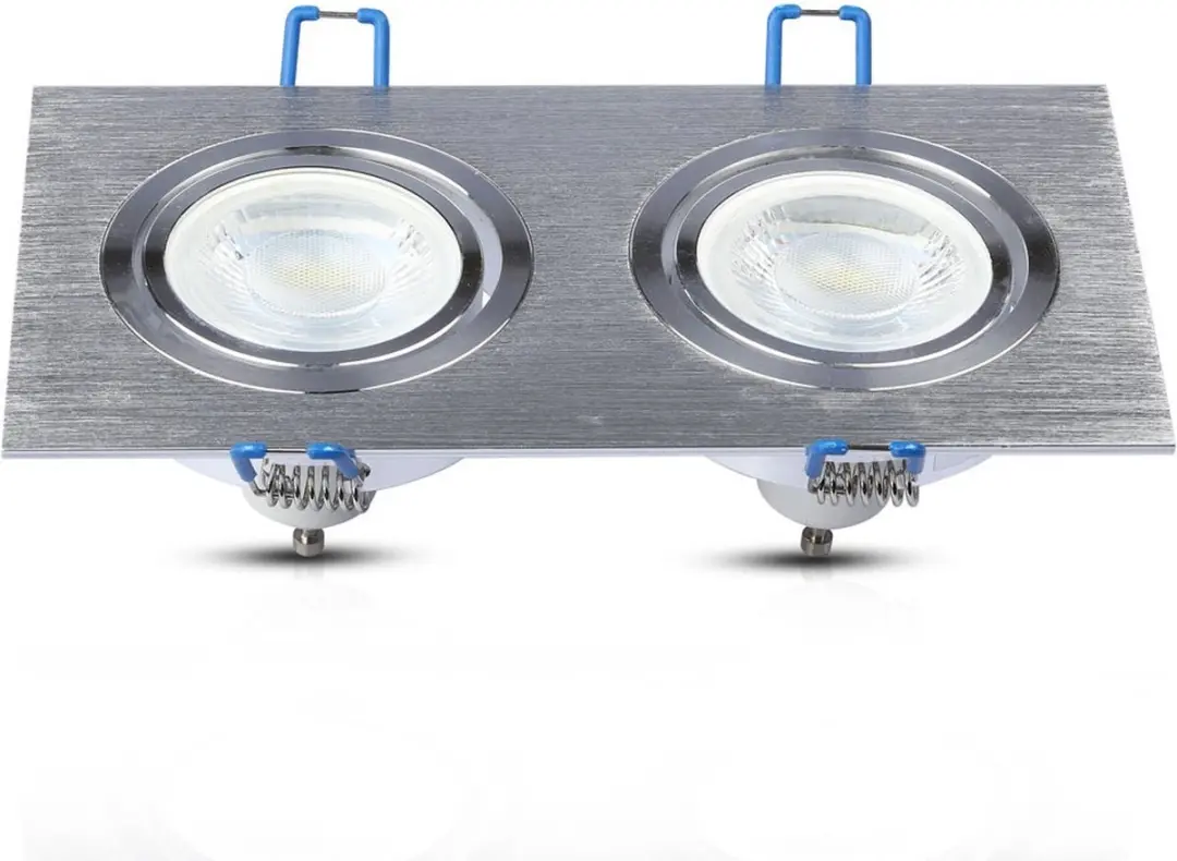 V-TAC VT-783SQ-AB LED Inbouwspot - Aluminium Borstel - afbeelding 6 van 6