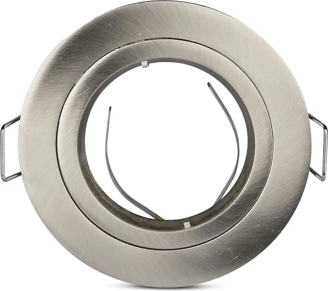 V-TAC VT-774-SN LED Inbouwspot - GU10 - IP20 - Nikkel glans - afbeelding 6 van 6