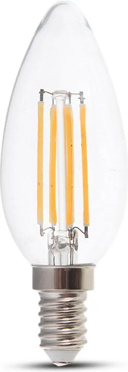 V-TAC VT-1986-N LED Lamp E14 Kaars 4W 400lm 3000K