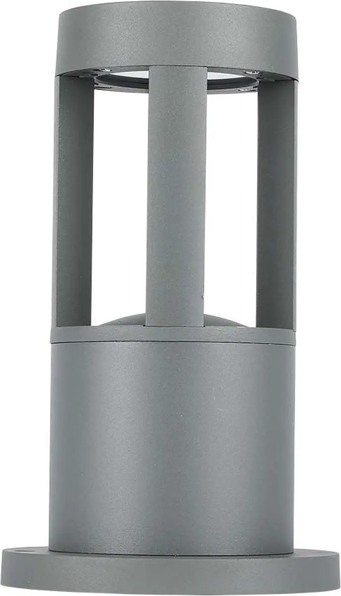 V-TAC VT-830-G-N Tuinpalen 10W 1000lm 3000K IP65 Grijs VT-830-G-N