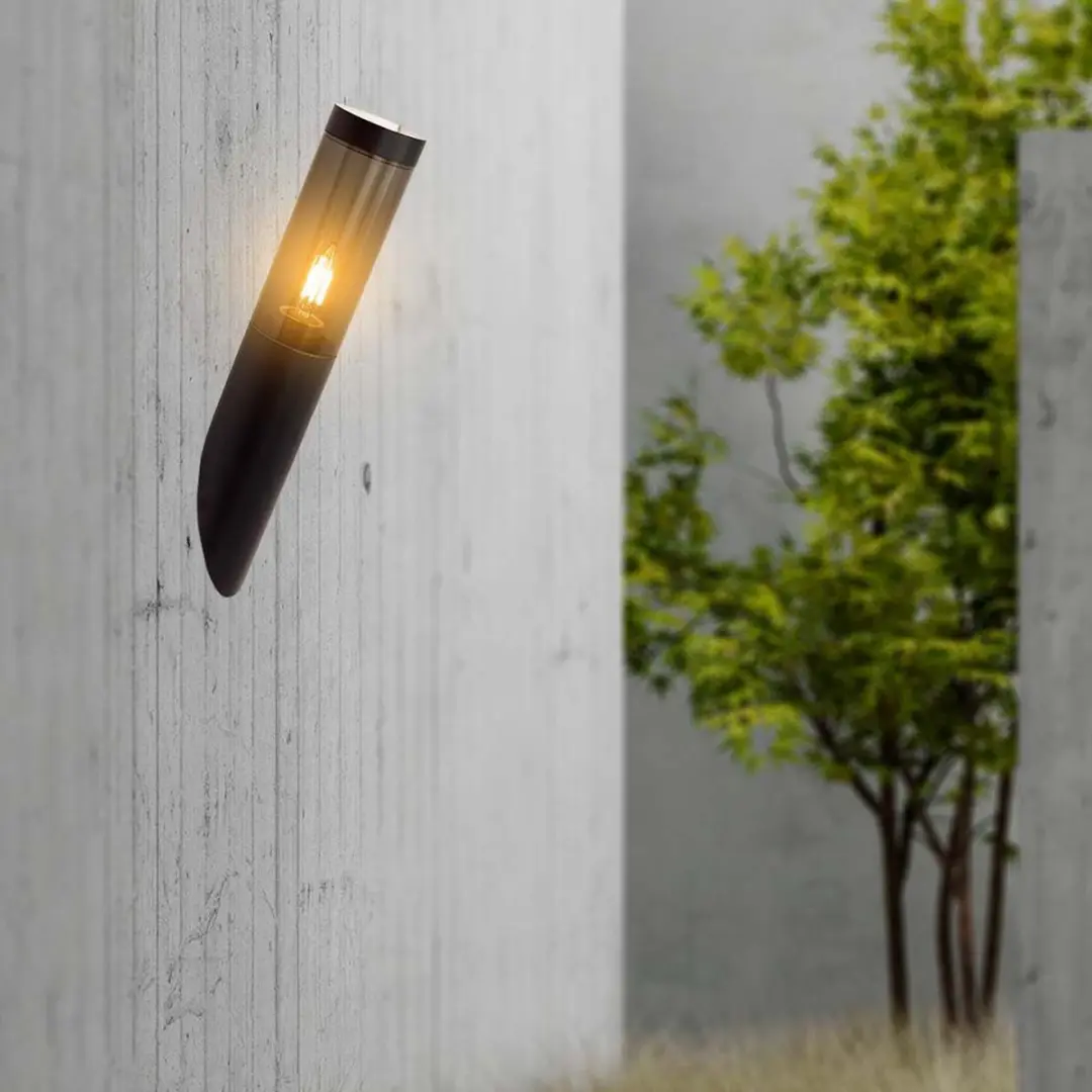 V-TAC VT-1183 Wandlamp Buiten - UP - Down - Wandbevestigingen - E27 Houder - IP44 - Zwart - afbeelding 4 van 6