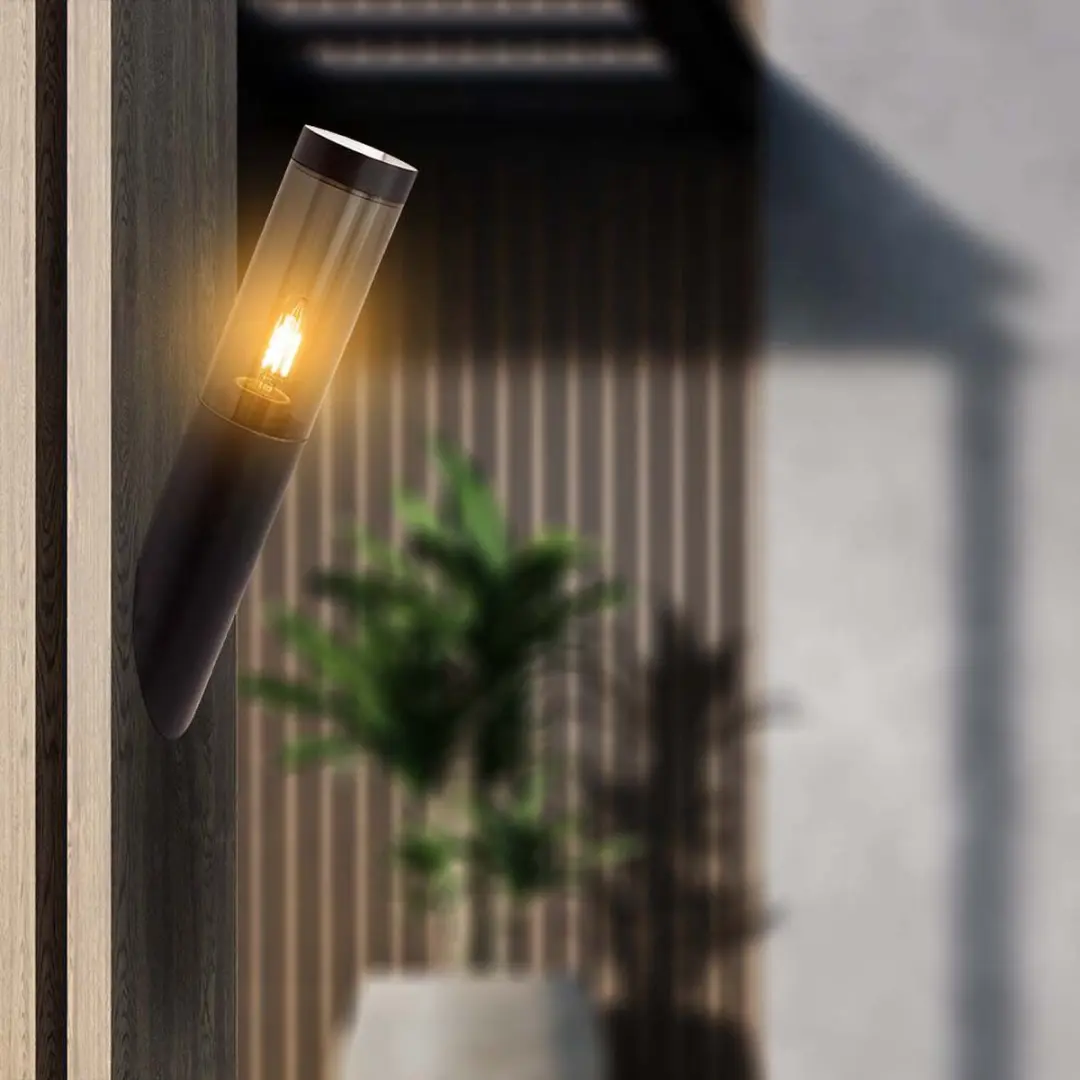 V-TAC VT-1183 Wandlamp Buiten - UP - Down - Wandbevestigingen - E27 Houder - IP44 - Zwart - afbeelding 3 van 6