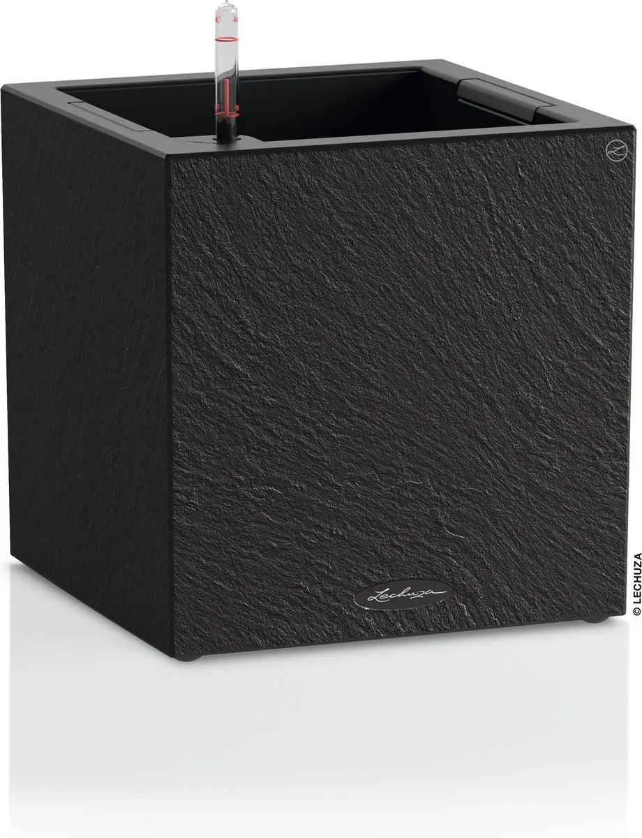 Lechuza CANTO Slatestone 30 low plantenbak