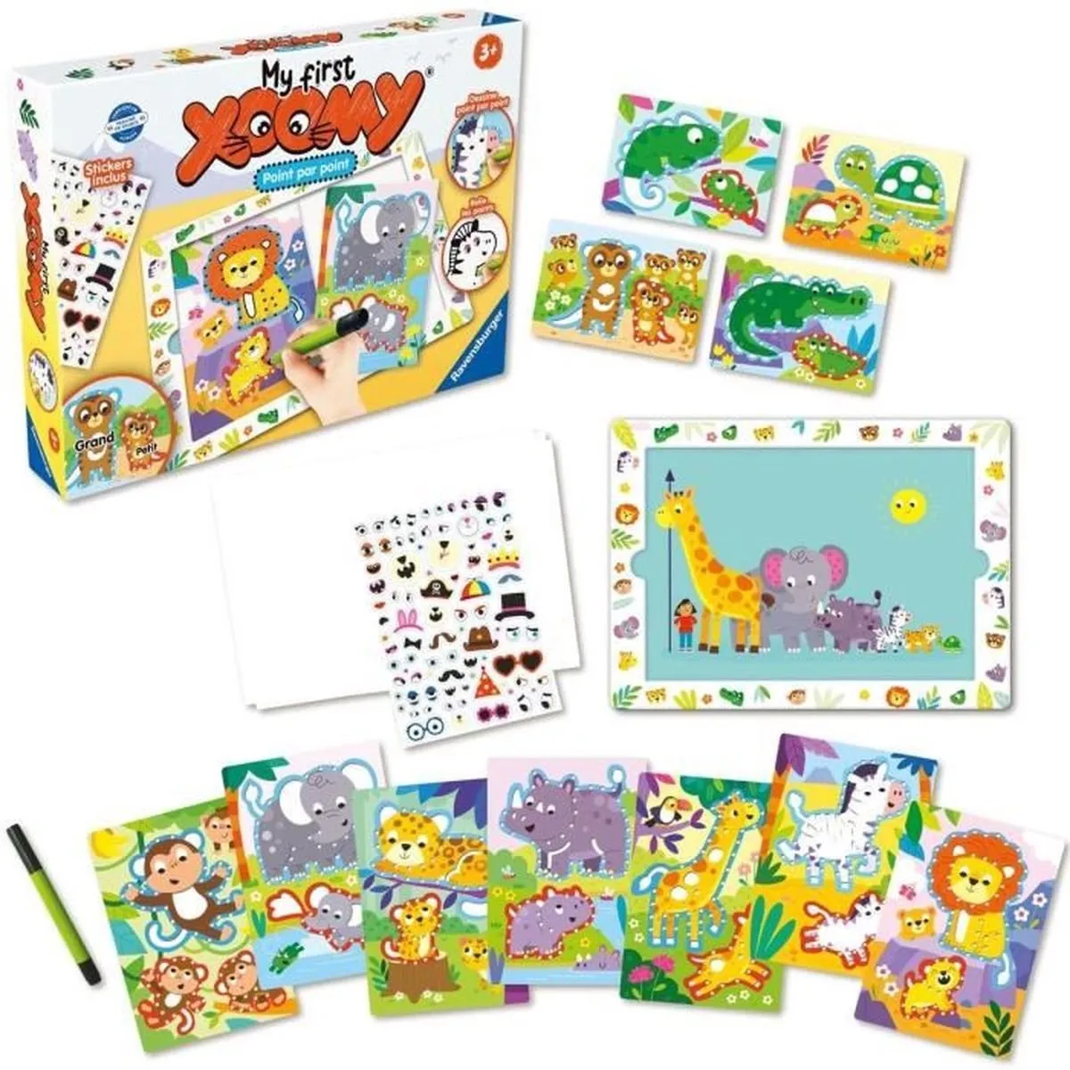My First Xoomy - Point par Point - Mes premiers dessins, Dessin, Loisir créatif - Dès 3 ans - 23752, Ravensburger