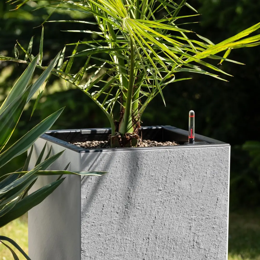 Lechuza CANTO Slatestone 30 high Plantenbak - 11L - afbeelding 3 van 6