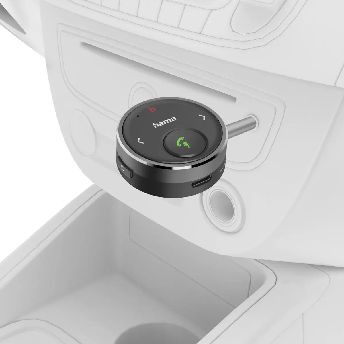 Hama Bluetooth-ontvanger 00014173 - 3,5mm - Zwart/Grijs/Zilver