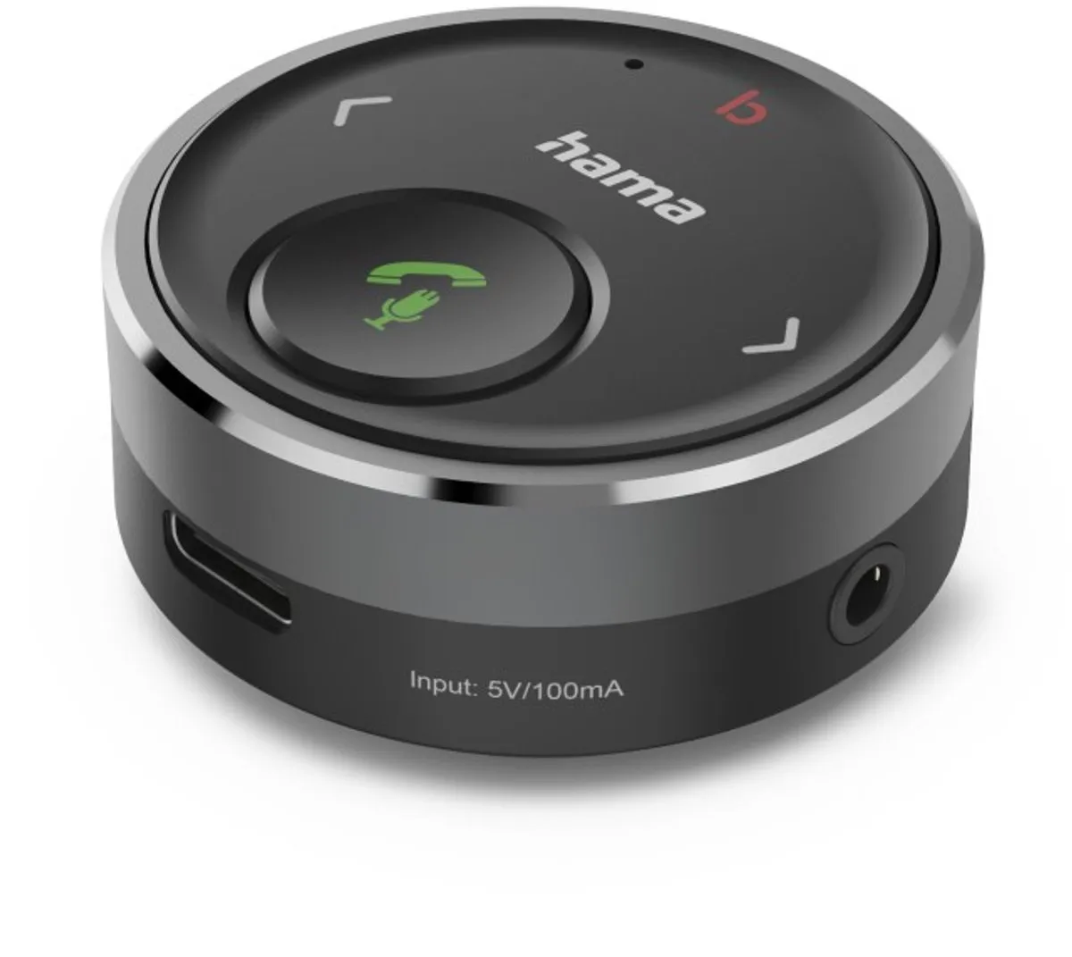 Hama Bluetooth-ontvanger 00014173 - 3,5mm - Zwart/Grijs/Zilver