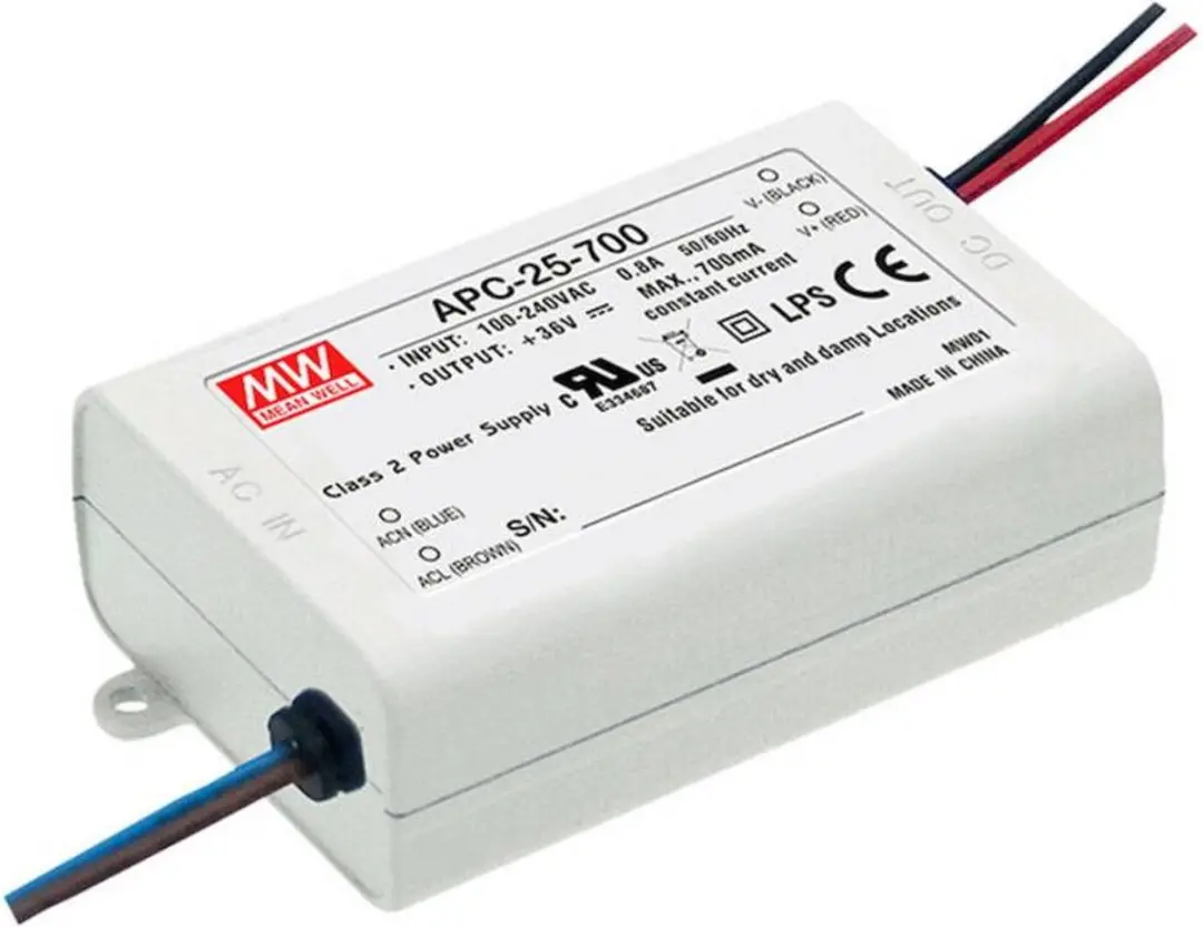 Mean Well APC-25-700 LED-driver Constante stroomsterkte 25.2 W 0.7 A 11