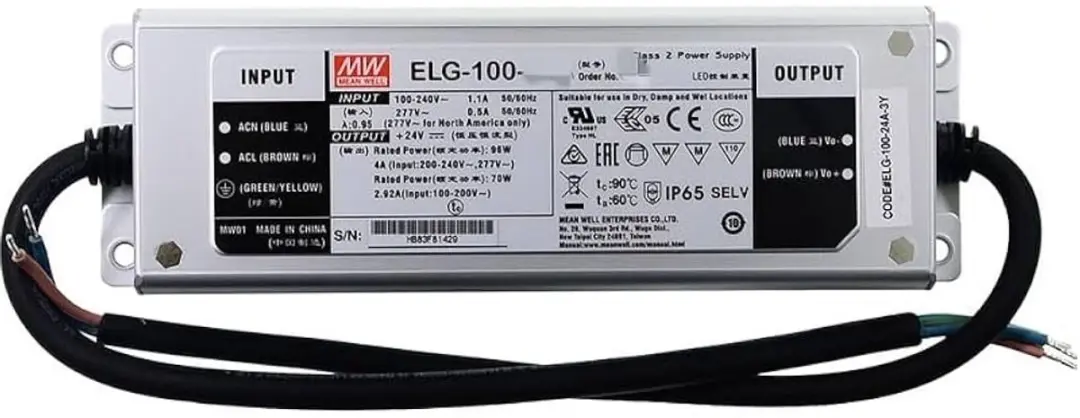 Mean Well ELG-100-48DA-3Y LED-driver 96 W 2 A 48 V/DC Dali