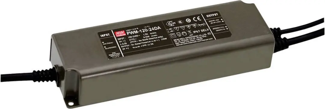 Mean Well PWM-120-24DA2 LED-driver 120 W 5 A 24 V 1 stuk(s)
