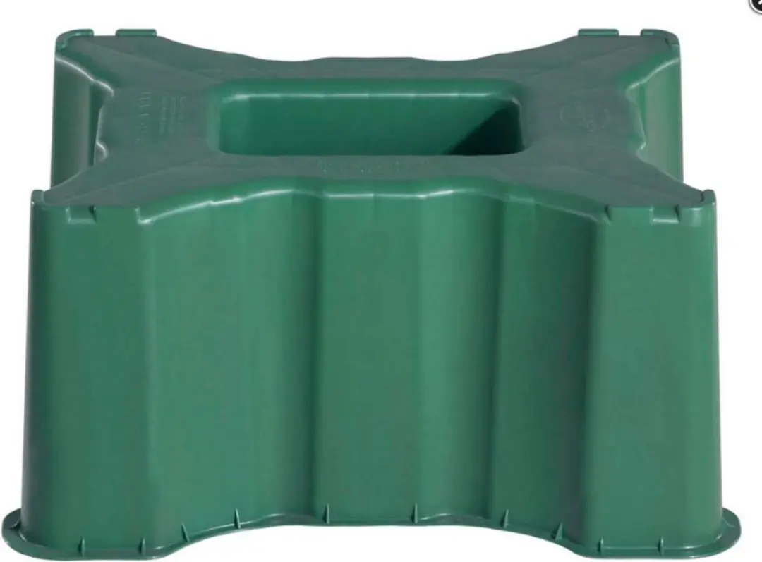 Graf Voet Regenton Rechthoekig - Groen - 53x67x33cm - afbeelding 3 van 3