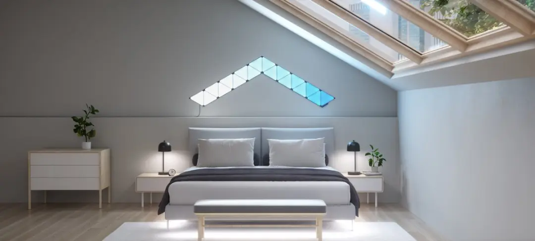 Nanoleaf Shapes Limited Edition Ultra Black Triangles Starter Kit (9 Panels) - afbeelding 6 van 6