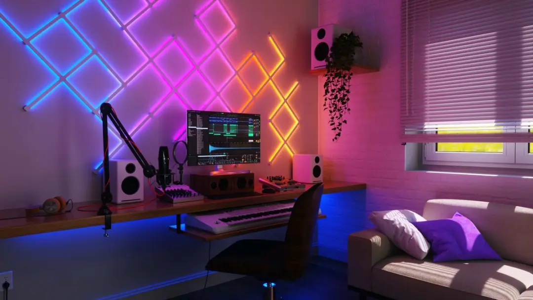 Nanoleaf Lines 90 Degrees Uitbreidingspakket - 3 stuks - afbeelding 5 van 6