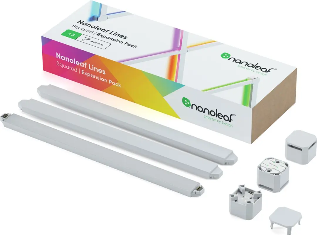 Nanoleaf Lines 90 Degrees Uitbreidingspakket - 3 stuks - afbeelding 6 van 6