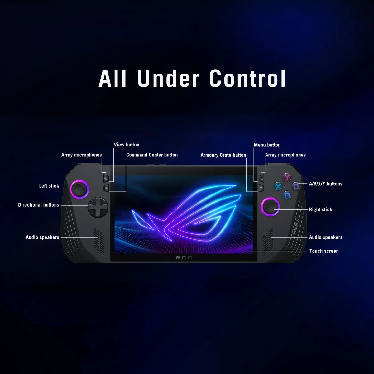 ASUS ROG Ally X - RC72LA-NH007W - Handheld Gaming Console - 1TB - 3 maanden Xbox Game Pass Ultimate