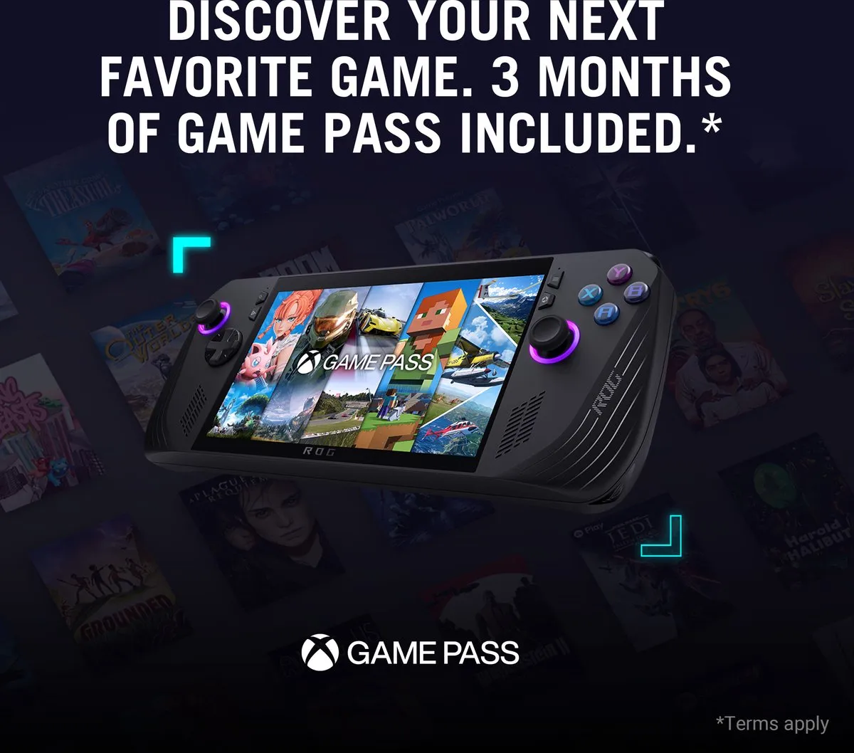 ASUS ROG Ally X - RC72LA-NH007W - Handheld Gaming Console - 1TB - 3 maanden Xbox Game Pass Ultimate