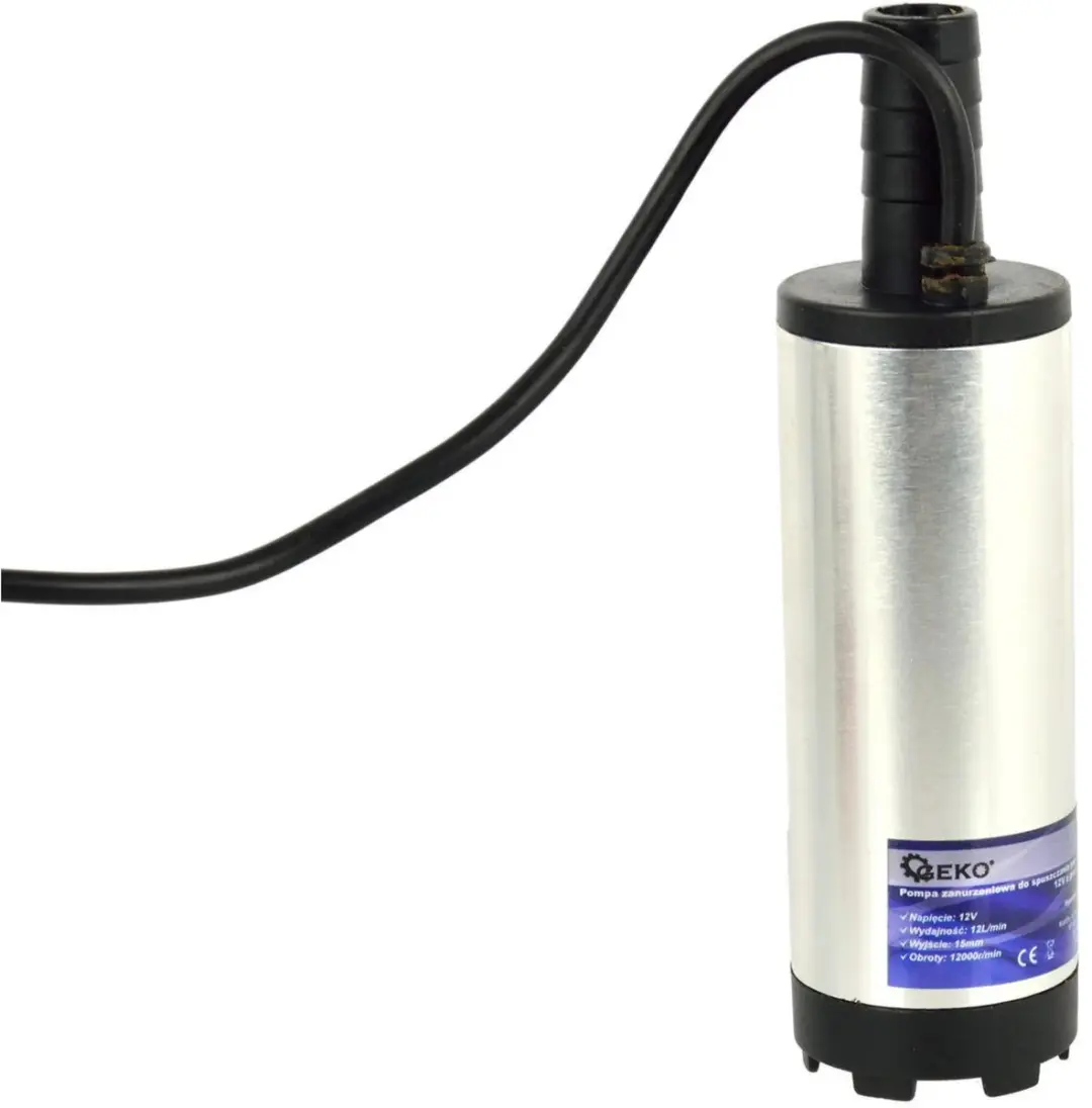 GEKO G00942 Mini-Dieselpumpe 12V - Diesel en water - afbeelding 5 van 6