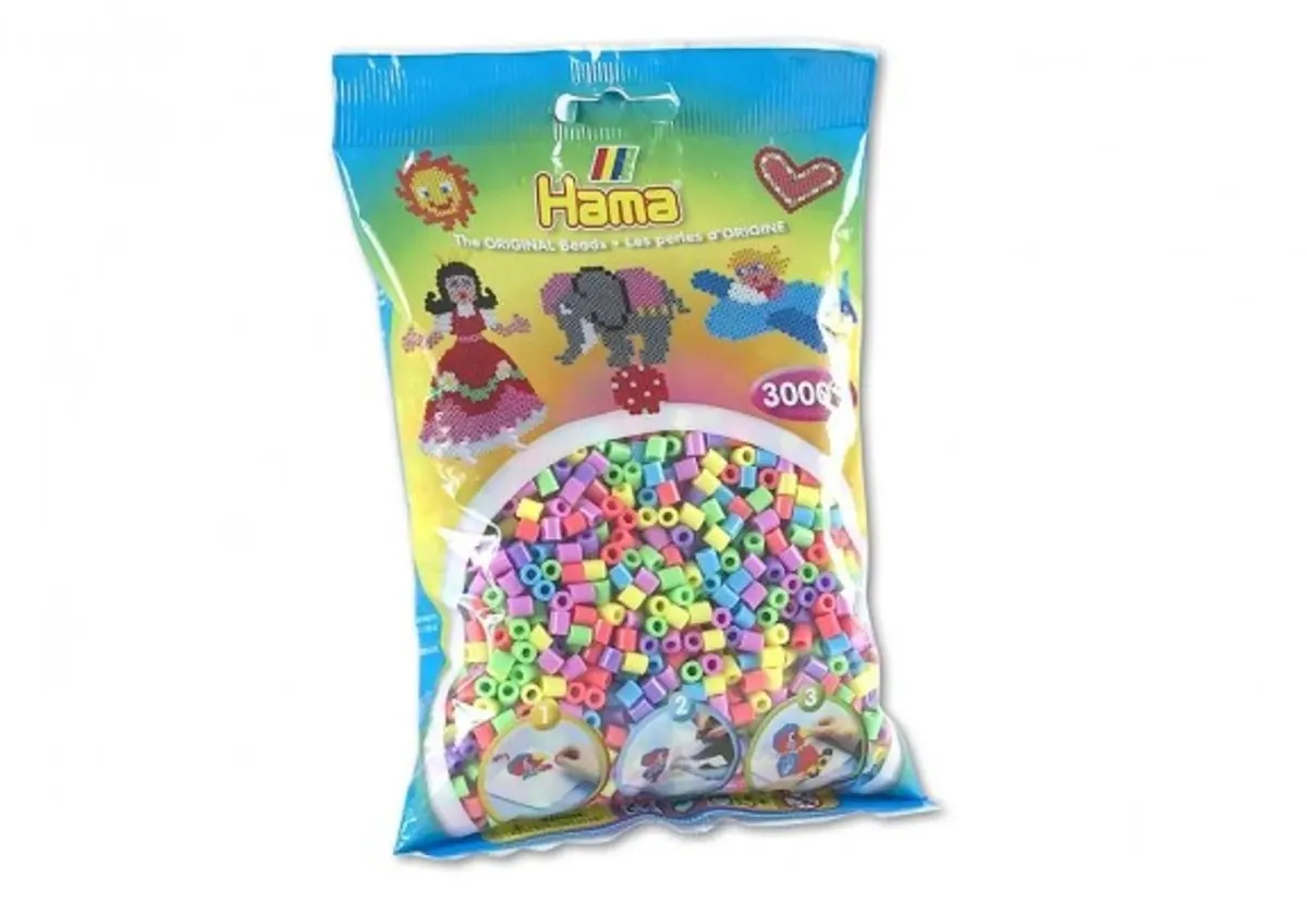 Hama Strijkkralen Maxi - 250 Stuks Pastel
