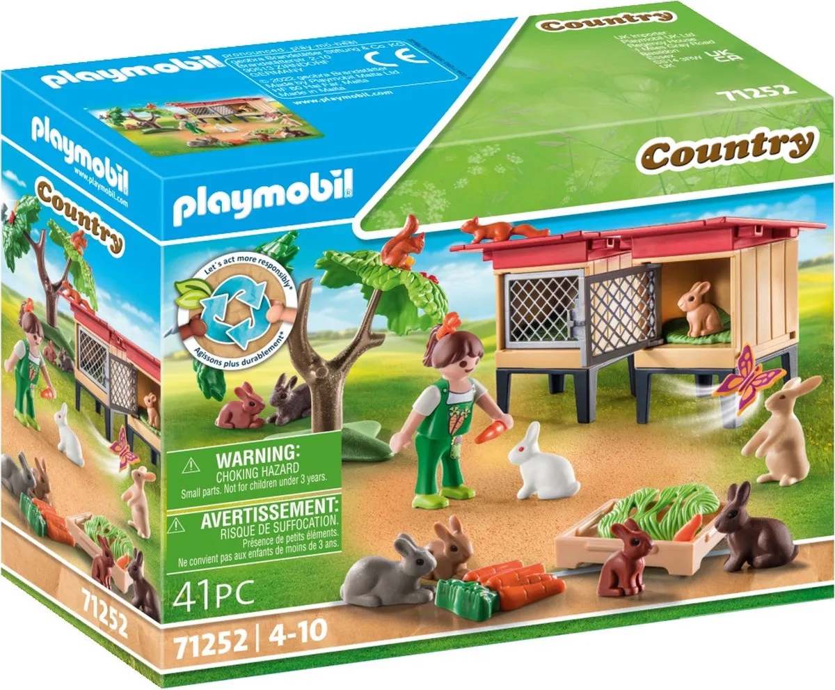 Playmobil Country Konijnenhok 71252