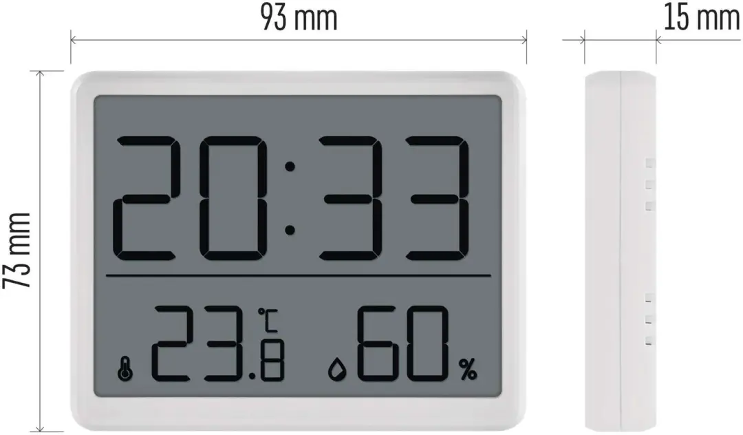 Emos Digitale Thermometer met Vochtmeter E6210 - afbeelding 4 van 6