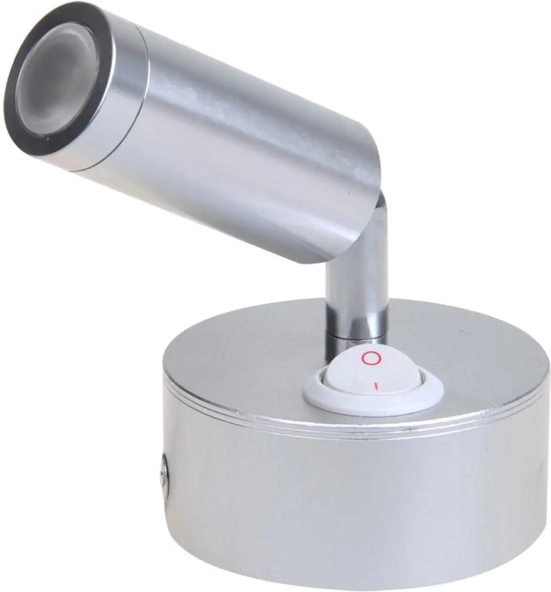 Proplus Opbouwspot 1-led Zwenkbaar 12V 120lm Ø65x65-130mm