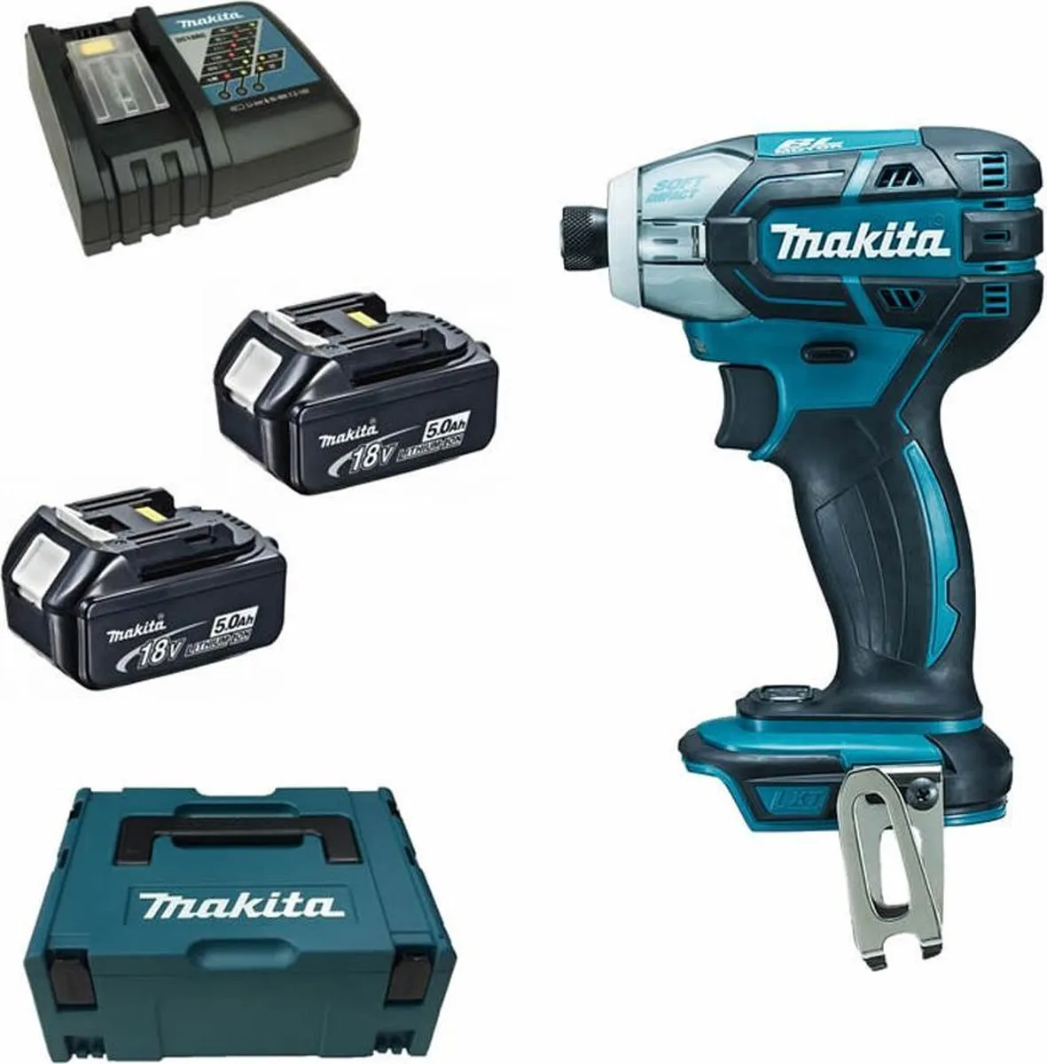Makita DTS141RTJ Slagmoersleutel 18V