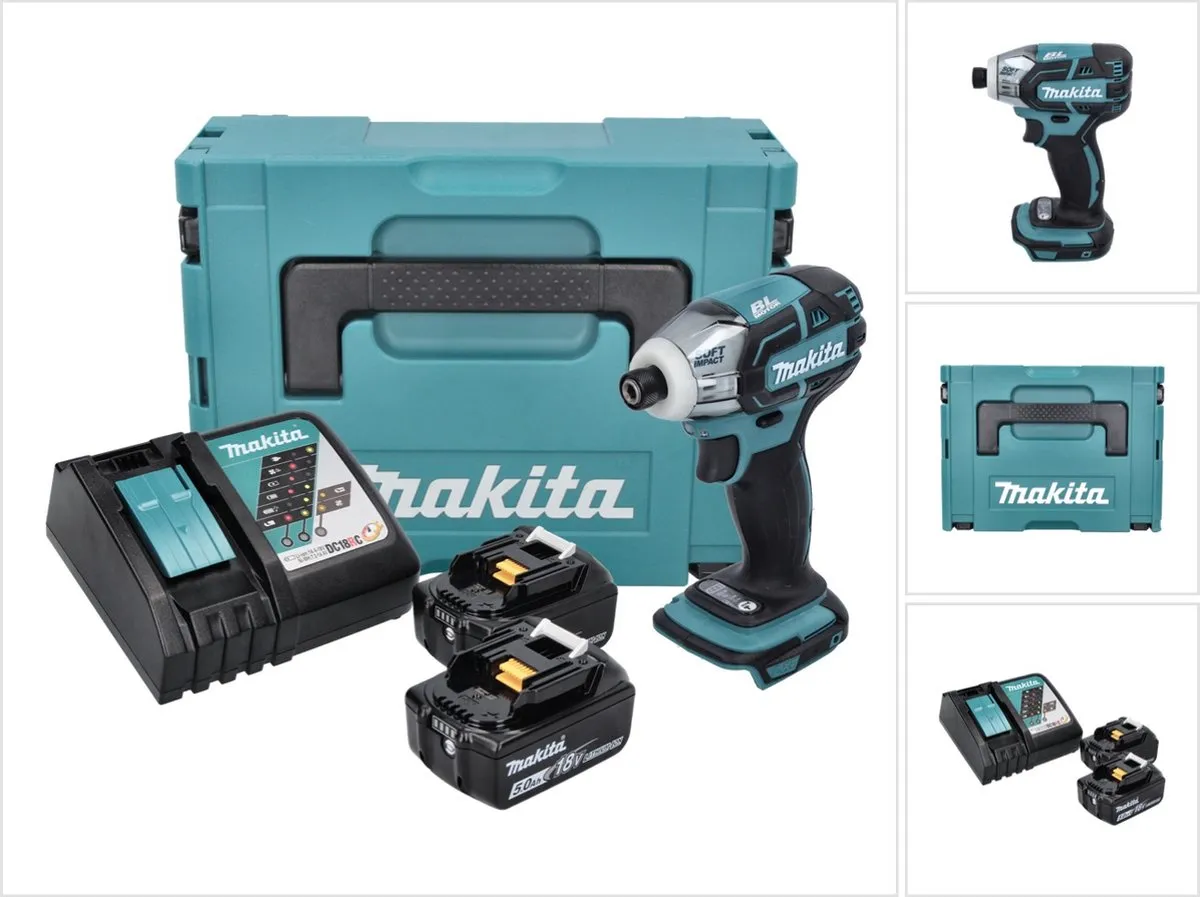 Makita DTS141RTJ Slagmoersleutel 18V - 2x Accu