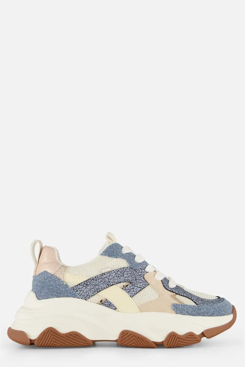 Posh Sneakers blauw Synthetisch - Dames - Maat 39