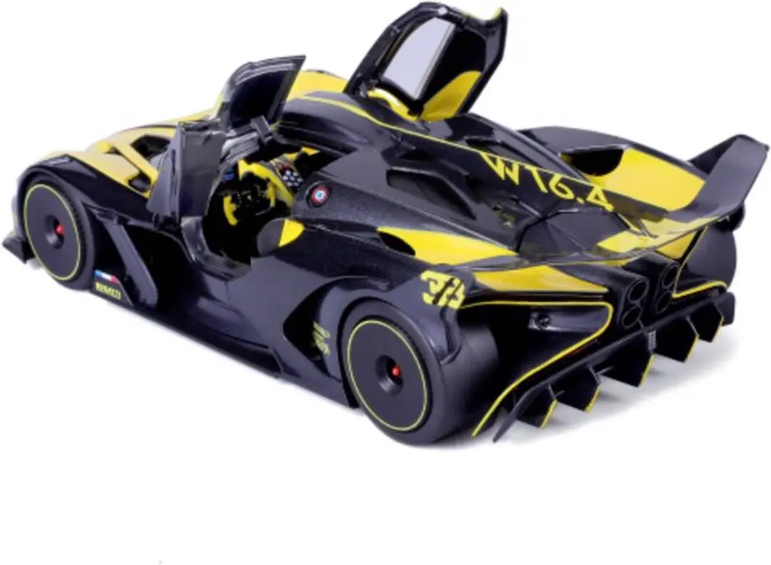 Maisto Bugatti Bolide 1:24 Auto - Geel - afbeelding 3 van 4