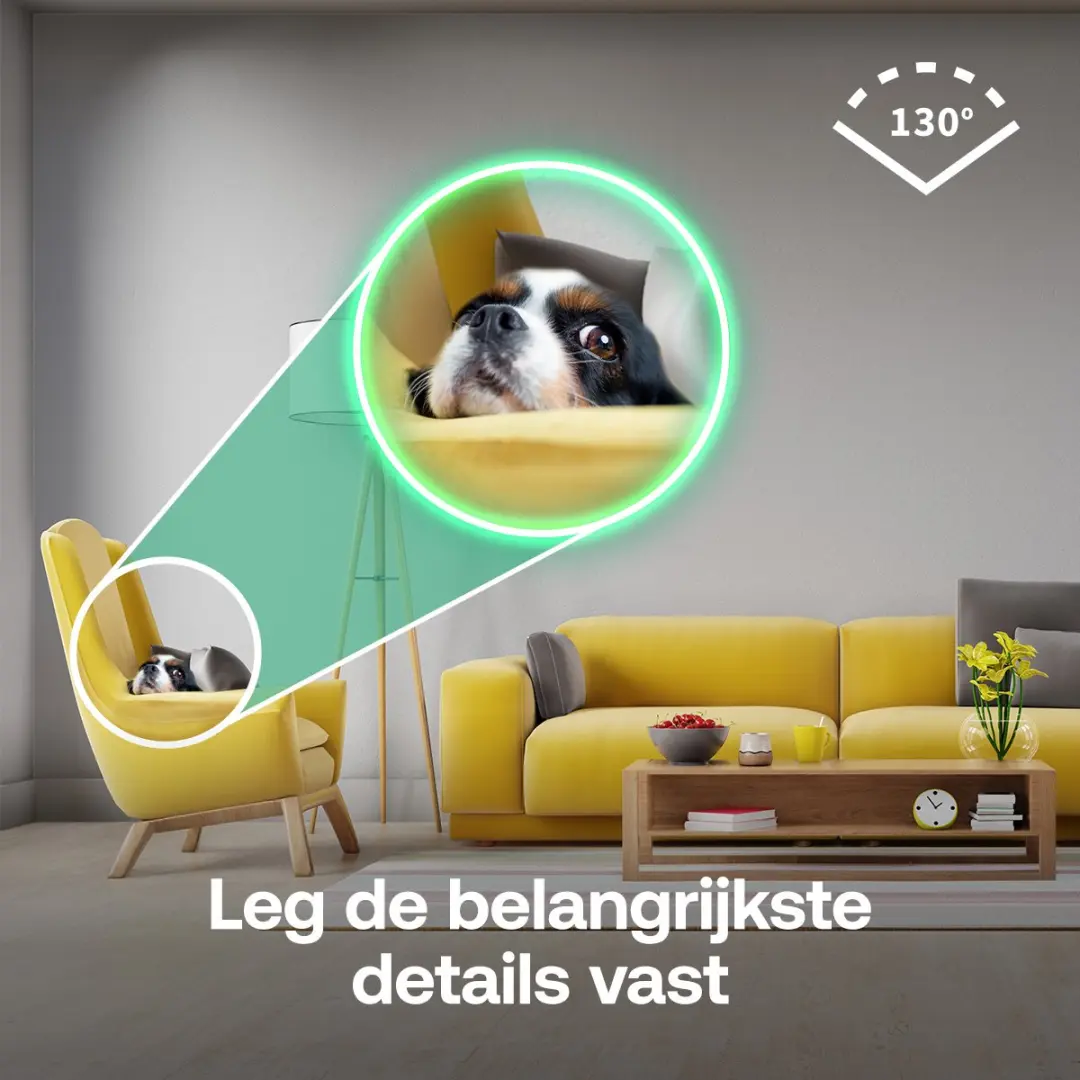 Arlo Essential3 VMC3270-100EUS Beveiligingscamera 2K - Wit - afbeelding 4 van 6