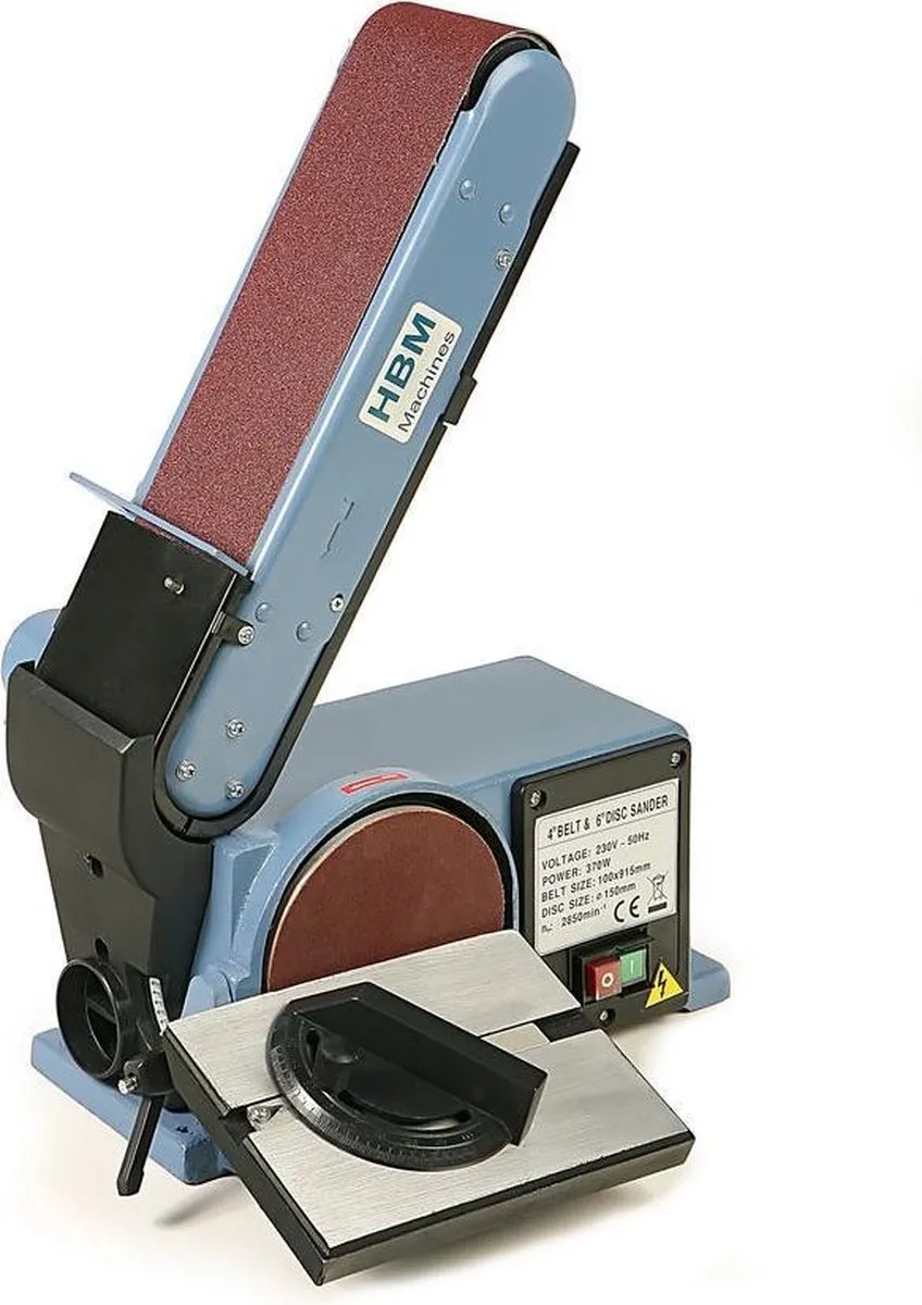 HBM 100 Band-Schijfschuurmachine 350W
