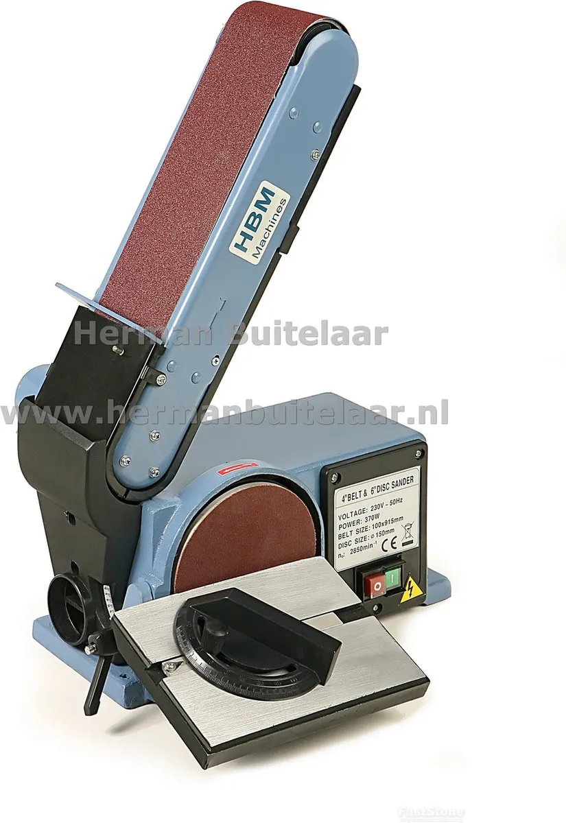 HBM 100 Band-Schijfschuurmachine 350W