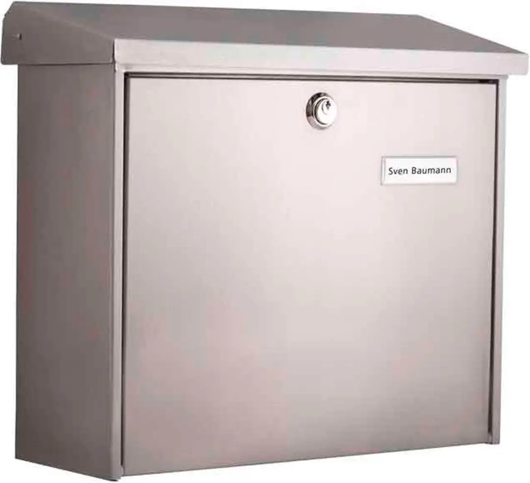 Burg-Wächter Comfort 913 Si Brievenbus - Zilver - afbeelding 2 van 6