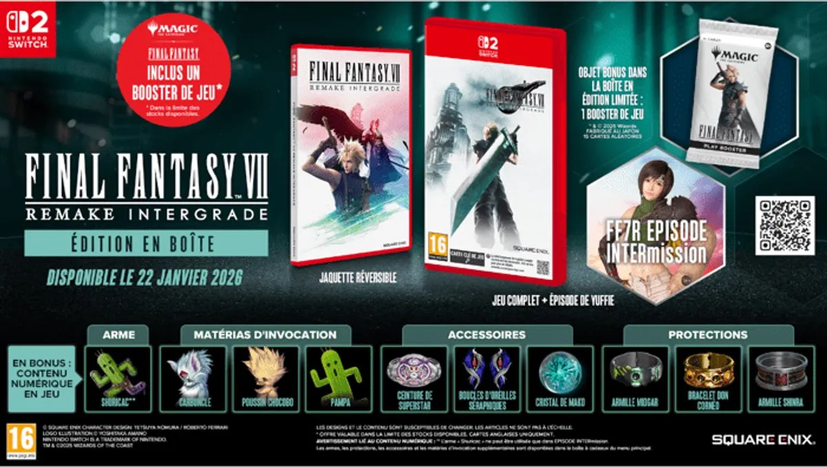 Square Enix Final Fantasy VII Remake Intergrade - Nintendo Switch