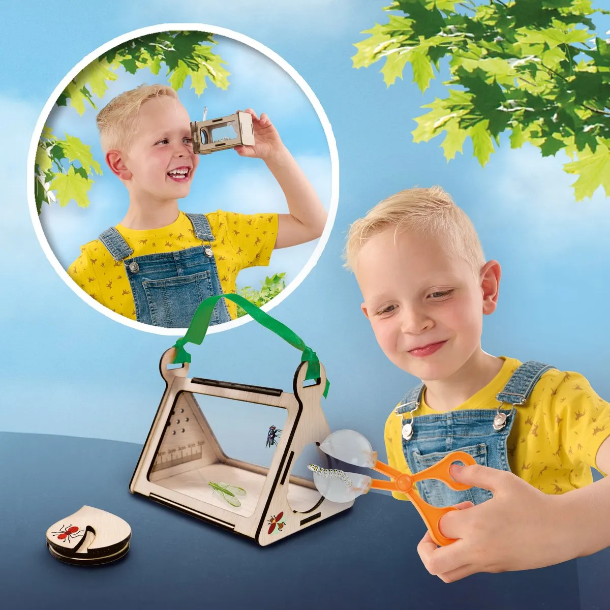 SES Creative Explore Insectenobservatiebox - Hout