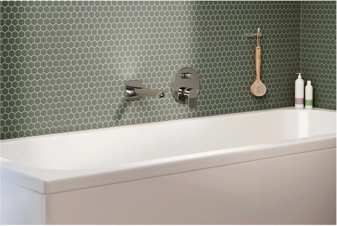 Hansgrohe Logis 71410000 Baduitloop - 19.5cm - Chroom - afbeelding 3 van 4