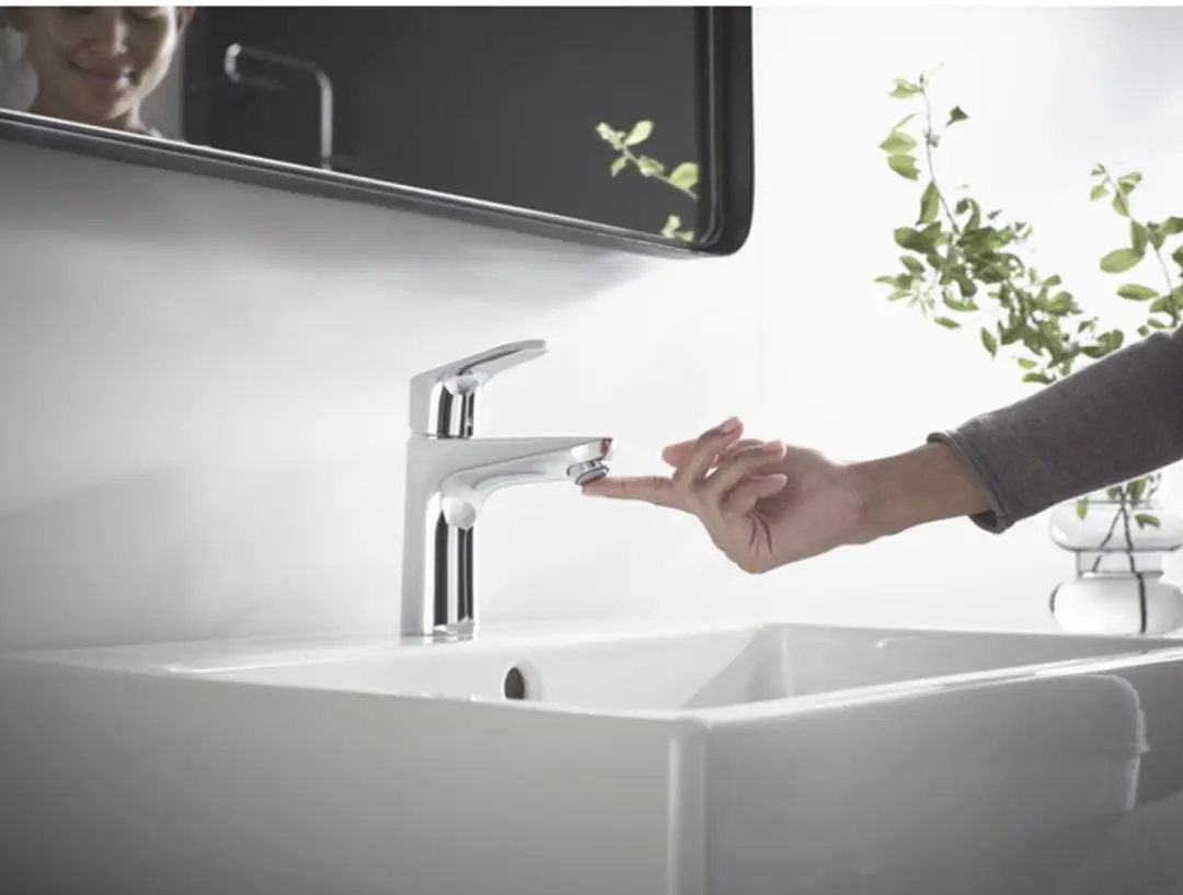 Hansgrohe Focus Wastafelmengkraan 100mm - Chroom - afbeelding 5 van 6