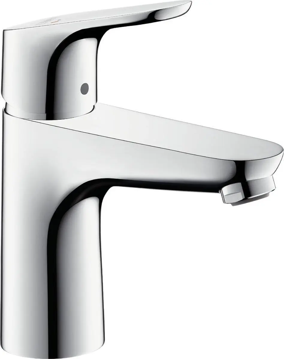 Hansgrohe Focus Wastafelmengkraan 100mm - Chroom - afbeelding 2 van 6
