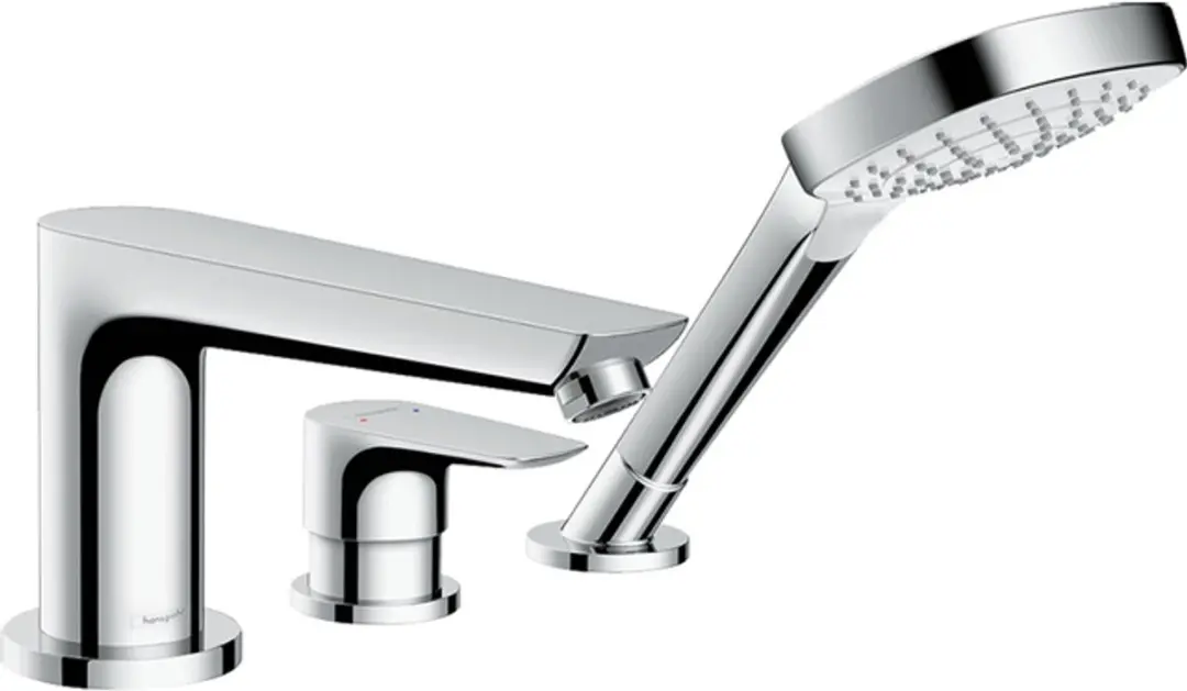 Hansgrohe Talis e 3-gats badrandmengkraan