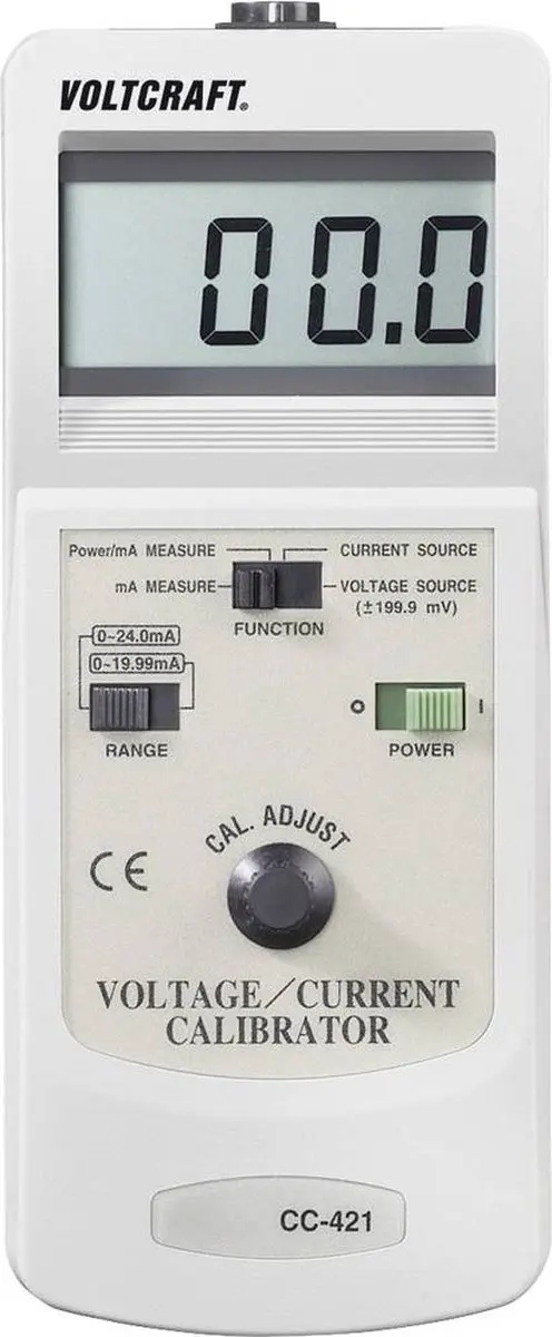 Voltcraft CC-421 Kalibrator Stroomsterkte, Spanning - afbeelding 2 van 4