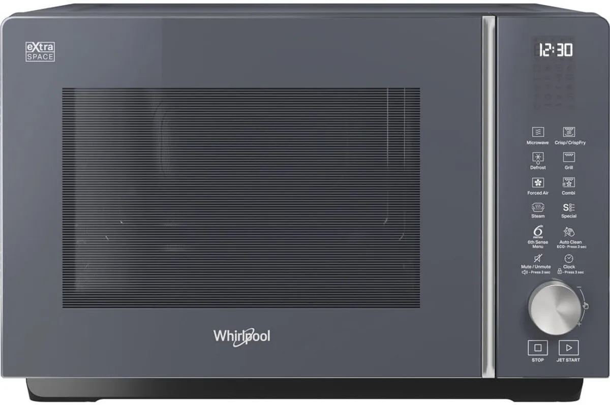 Whirlpool ExtraSpace MWF 259 SG Combinatiemagnetron 25L - 800W - Grijs