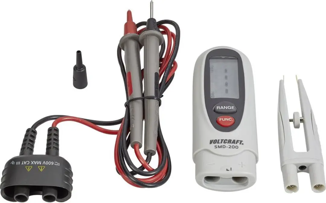 Voltcraft SMD-200 Multimeter Digitaal - CAT III 600V - 6000 counts - afbeelding 2 van 5