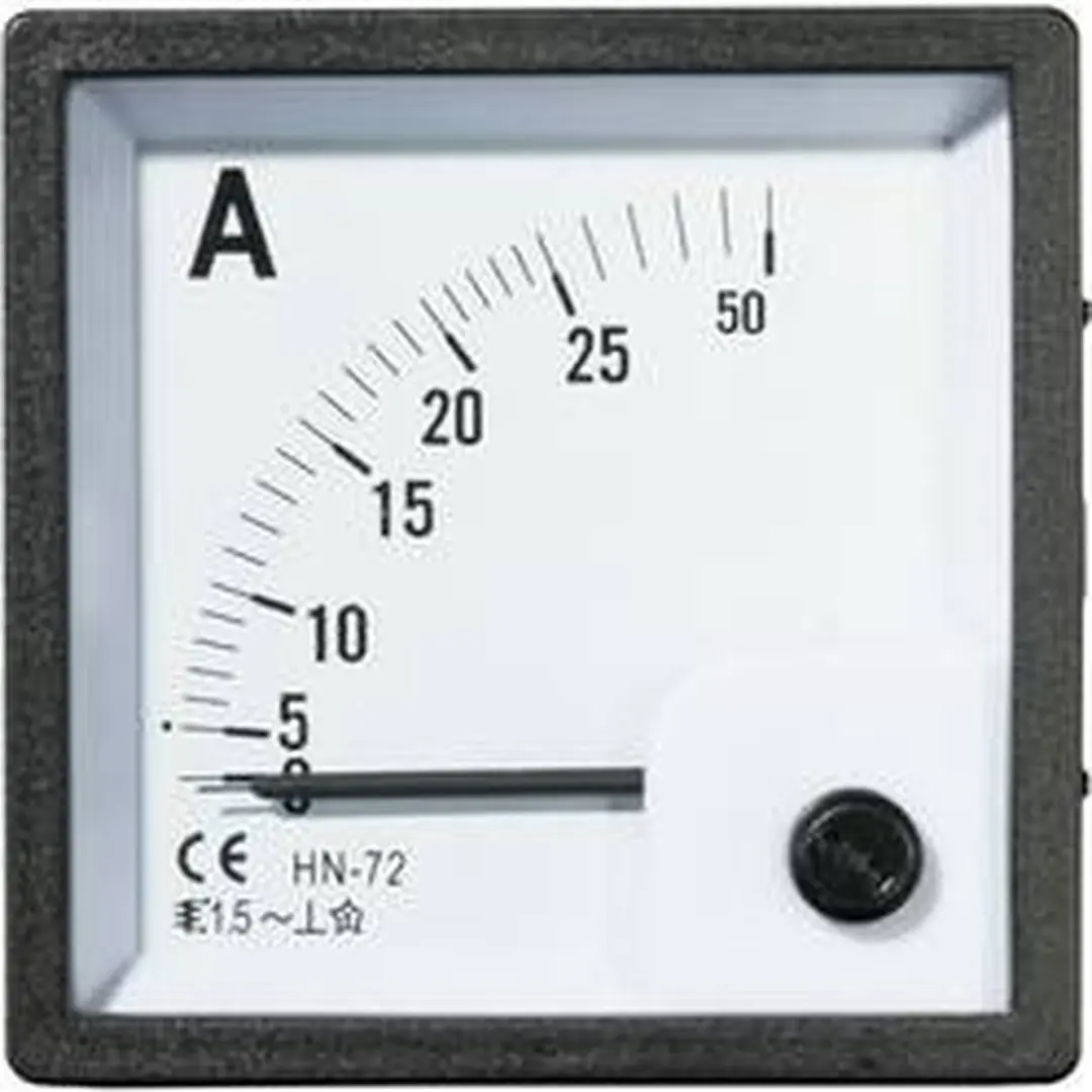 Voltcraft AM-72X72/25A Analoog Inbouwmeetinstrument