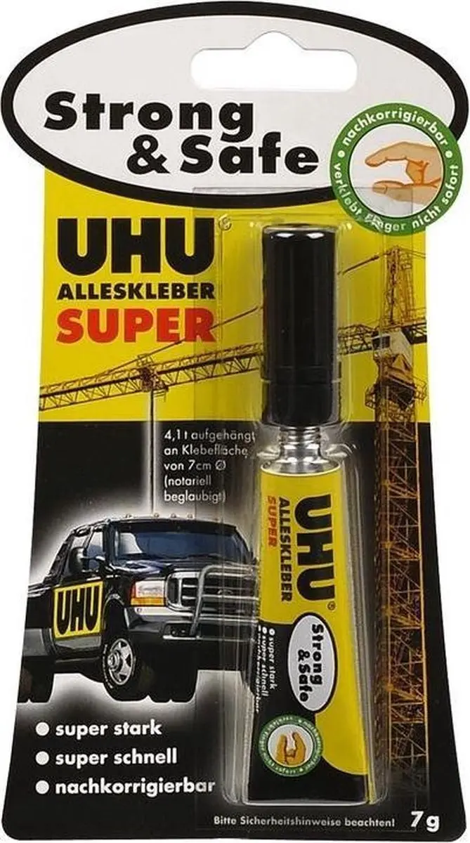 UHU Alleskleber SUPER Strong & Safe 46960 7g