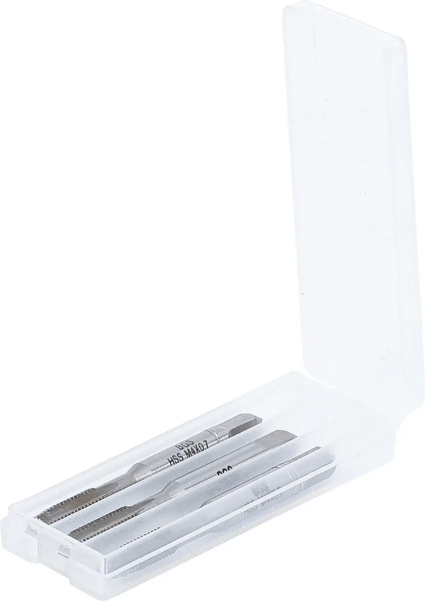 BGS technic Draadsnijtapset M4 x 0,7 - 3-delig - afbeelding 5 van 6