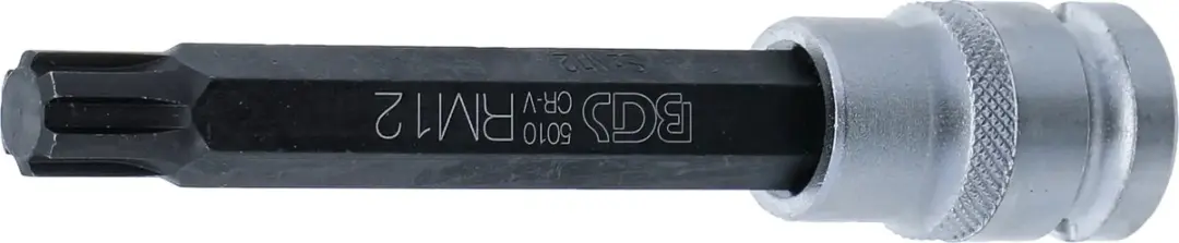 BGS technic 5010 Dopsleutelbit M12 - 120mm - 1/2 RIBE - afbeelding 4 van 4