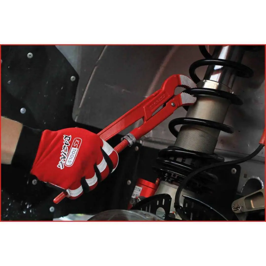 KS Tools Hoekpijptang 45° 113.1500 - 425mm - afbeelding 2 van 4