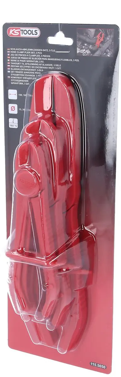KS Tools - Pijptang Set - Drie Stuks - Efficiënt en Precies - afbeelding 5 van 6