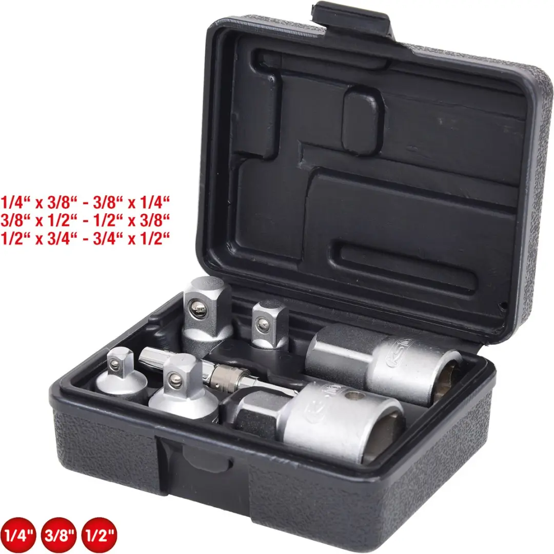 KS Tools 917.0707 Dopsleuteladapterset - 7 stuks - afbeelding 4 van 6